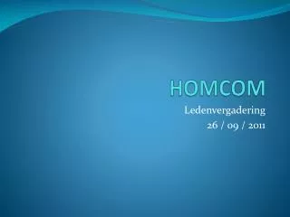homcom