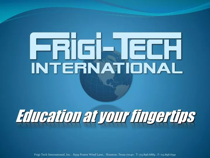 education at your fingertips
