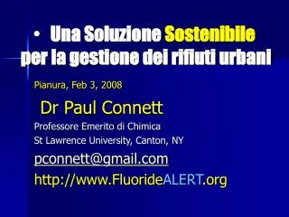 una soluzione sostenibile per la gestione dei rifiuti urbani