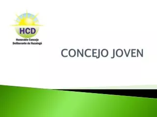 concejo joven