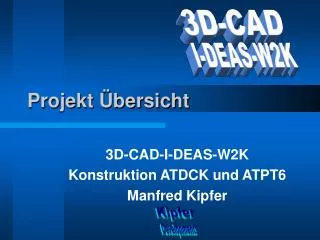 projekt bersicht