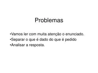 problemas