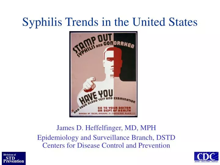 syphilis trends in the united states