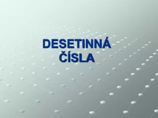 desetinn sla