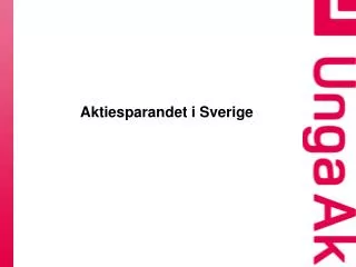 aktiesparandet i sverige