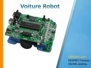 Voiture Robot