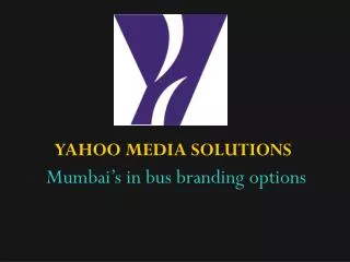 Mumbai’s in bus branding options