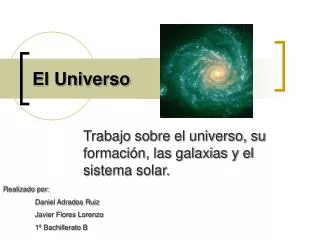 el universo