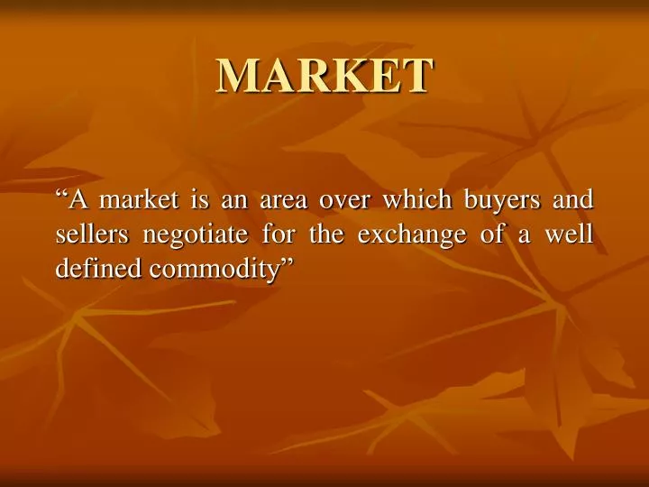 market