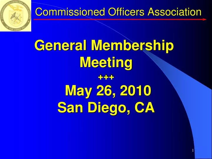 commissioned officers association