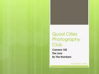 Quad Cities Photography Club