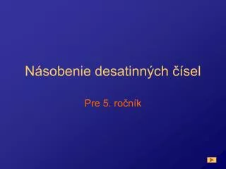 n sobenie desatinn ch sel