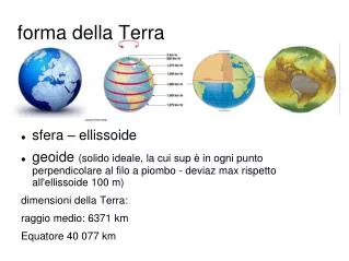forma della terra