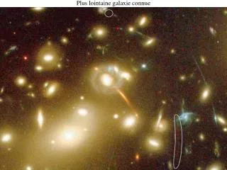 plus lointaine galaxie connue