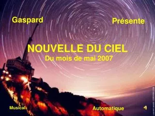 nouvelle du ciel