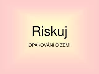 riskuj