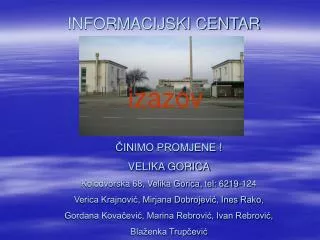 informacijski centar