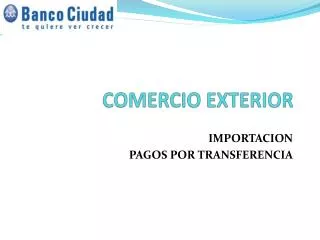 comercio exterior