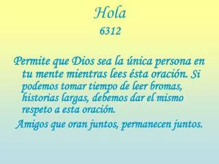 hola 6312