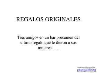 regalos originales