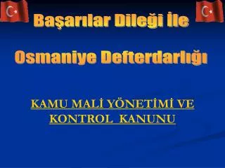 kamu mal y net m ve kontrol kanunu