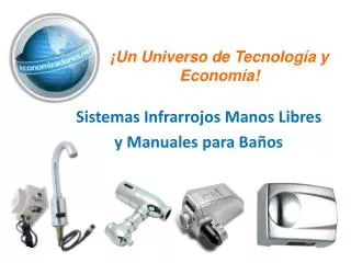 sistemas infrarrojos manos libres y manuales para ba os