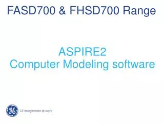 FASD700 &amp; FHSD700 Range