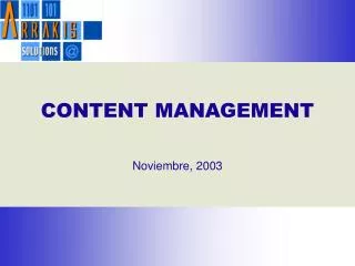 content management
