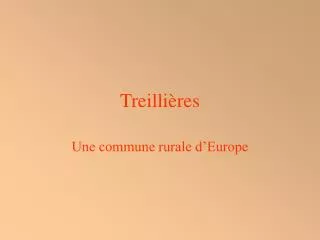 treilli res