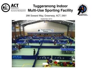 Tuggeranong Indoor Multi-Use Sporting Facility