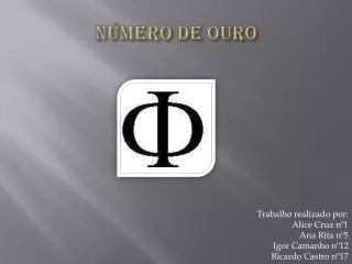 n mero de ouro