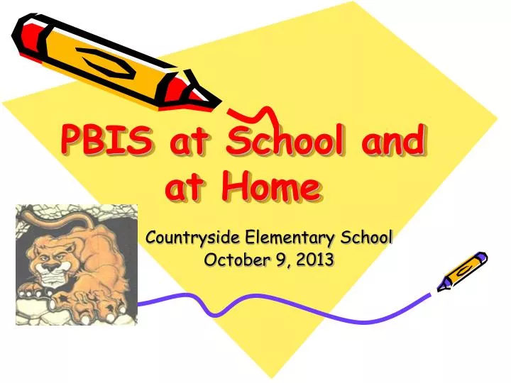 pbis at school and at home