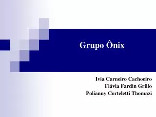 grupo nix