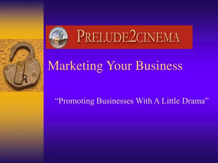 marketing your business