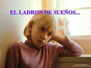 el ladron de sue os