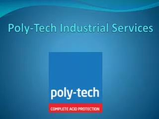 Poly-Tech Industrial Services