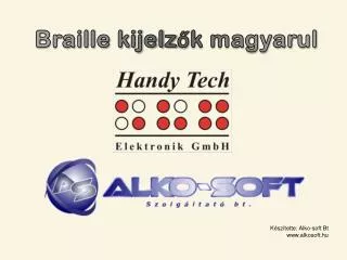 Braille kijelz?k magyarul