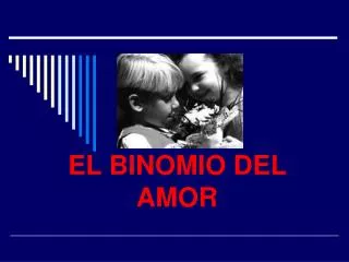 el binomio del amor