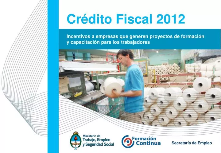 cr dito fiscal 2012