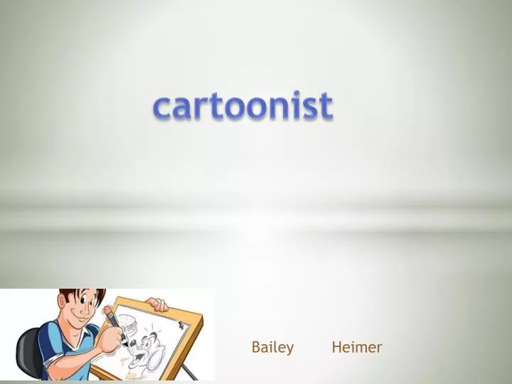 cartoonist