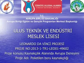 ulus tekn k ve end str meslek l ses