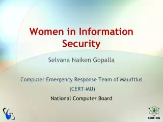 Women in Information Security