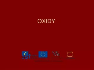 oxidy
