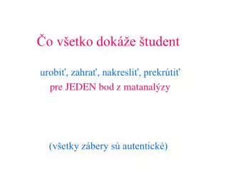 o v etko dok e tudent