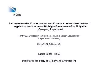 Expanded Assessment for Alternative Practices: Environmental Comparison