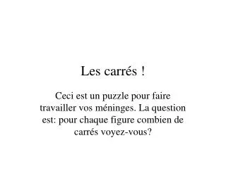 les carr s