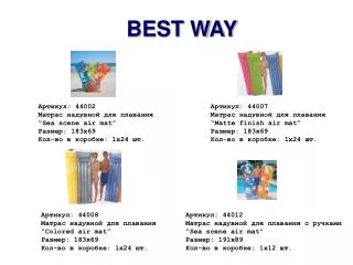 best way