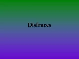 disfraces