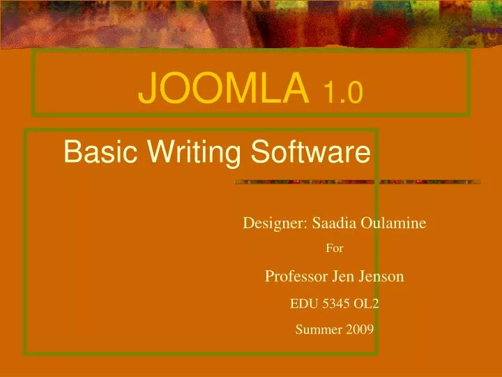 basic writing software