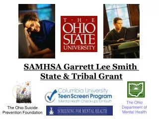 SAMHSA Garrett Lee Smith State &amp; Tribal Grant